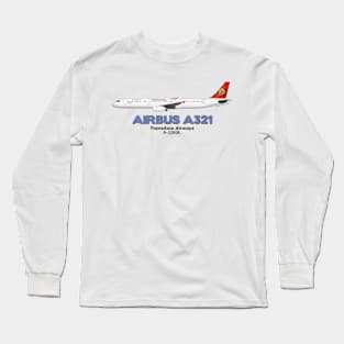 Airbus A321 - TransAsia Airways Long Sleeve T-Shirt